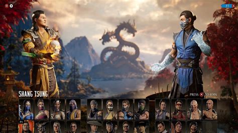 mortal kombat personajes|roster mk1.